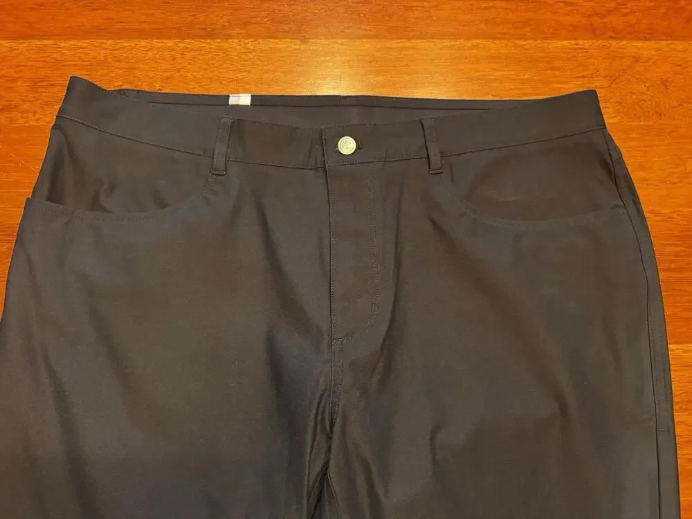 38 X 30 RhoBack Delta Performance Golf Pants Black